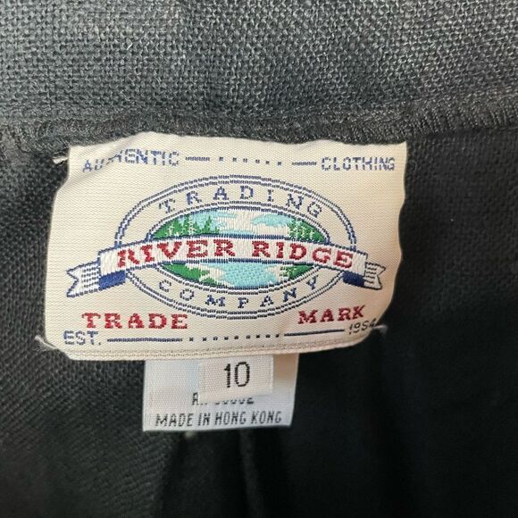River Ridge Trading Company Matching Two-Piece Linen Blend Vest and Pants Size M - Picture 9 of 10